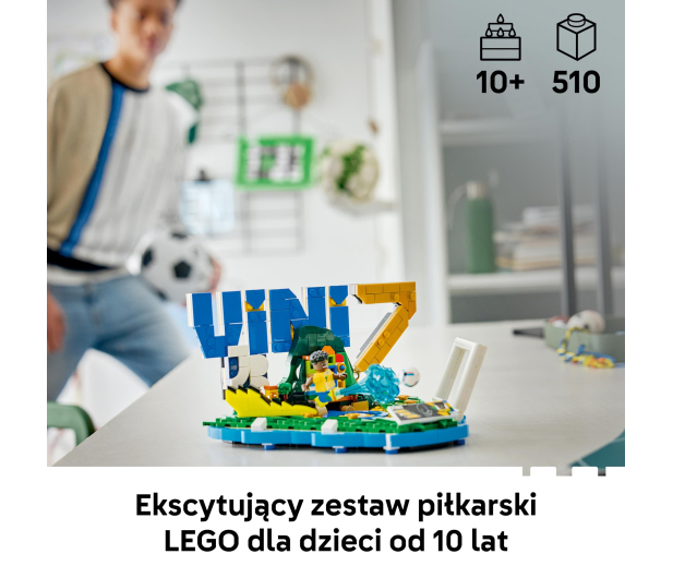 LEGO EDITIONS 43027 Vini Jr. — piłkarskie momenty - 1517905 - zdjęcie 4